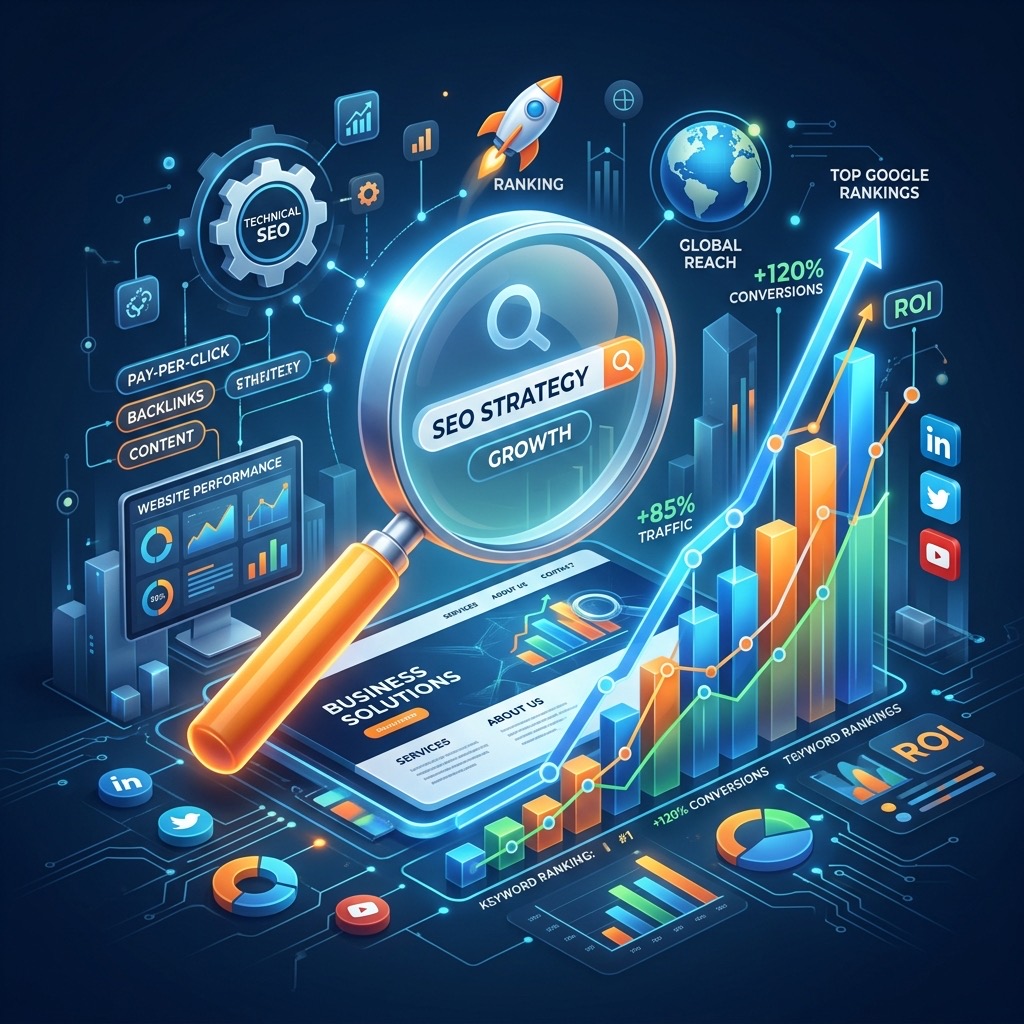 Ilustrasi optimasi SEO